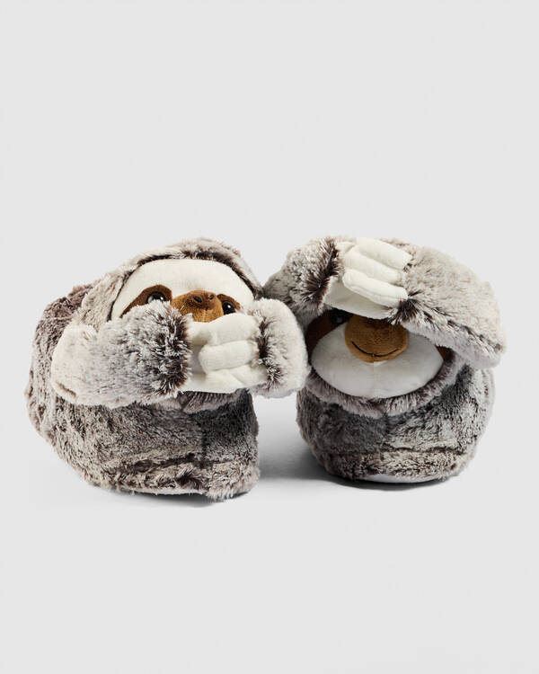 Get It Now Sloth Slippers for Mens