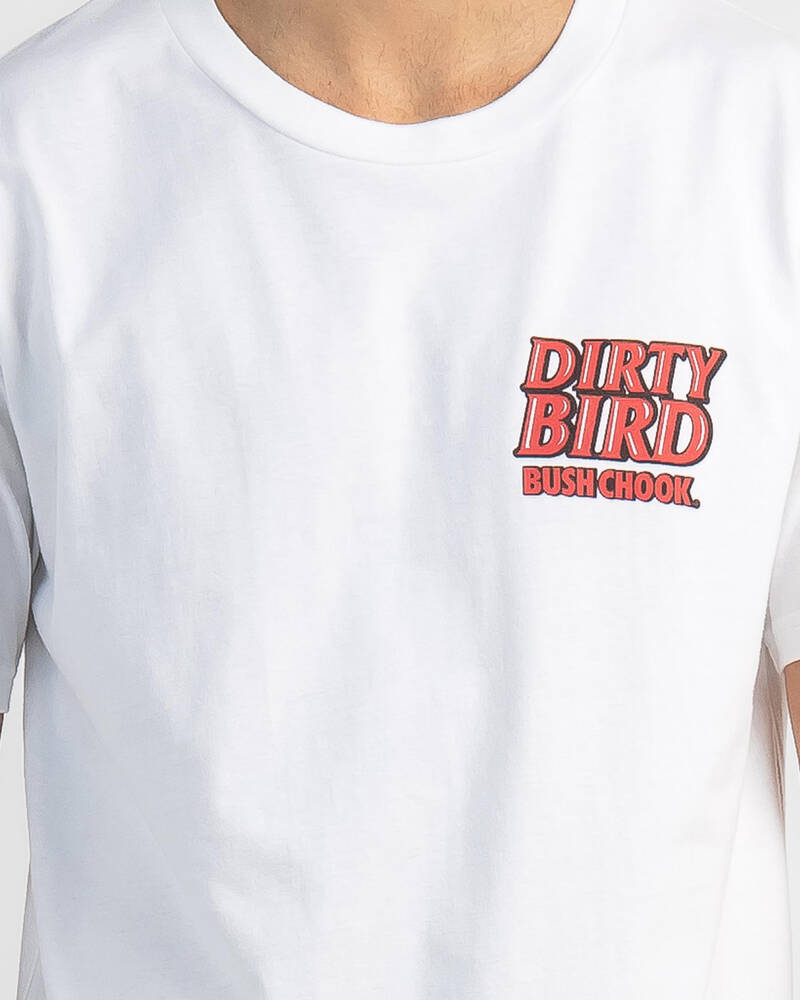 Bush Chook Dirty Bird T-Shirt for Mens
