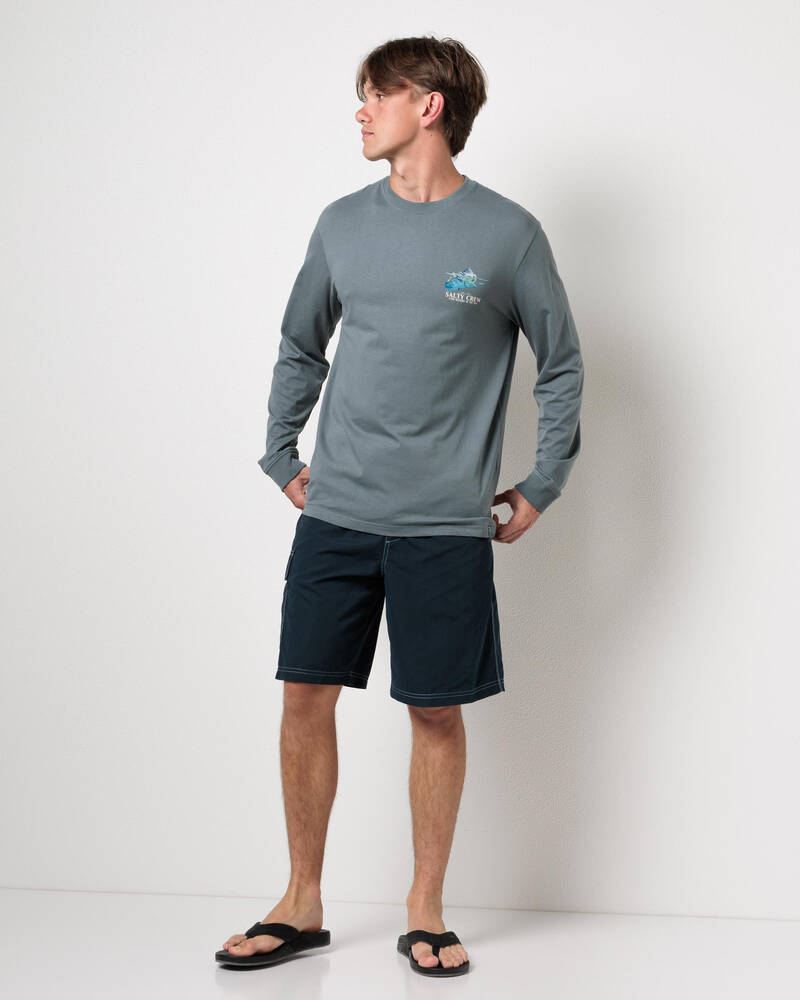 Salty Crew Mahi Surface Long Sleeve T-Shirt for Mens