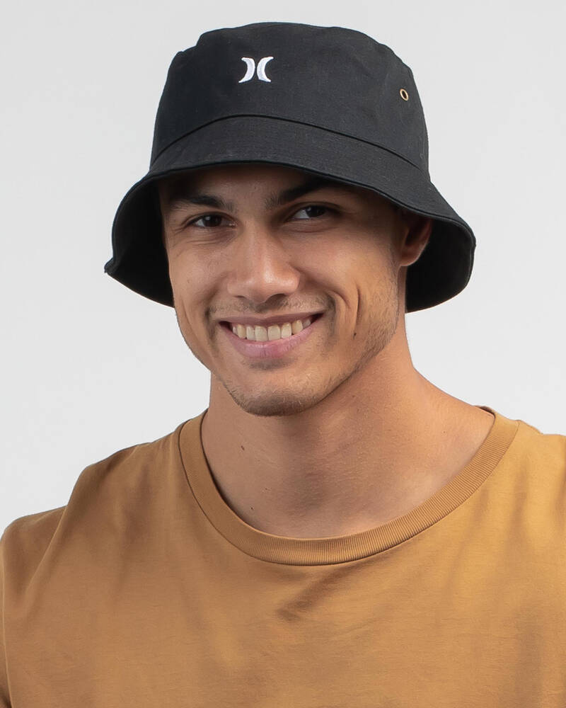 Hurley Small Logo Bucket Hat for Mens