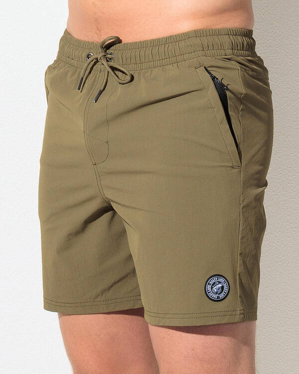 Salty Life Elemental Elastic Waist Shorts for Mens