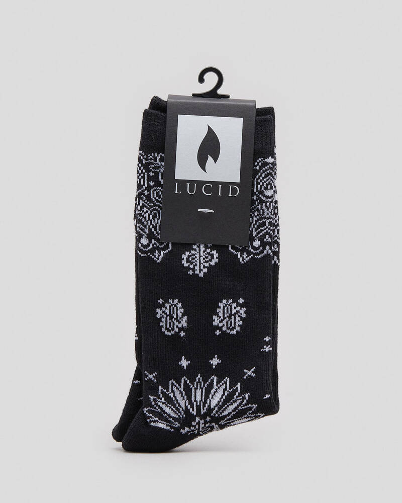 Lucid Paisley Socks for Mens