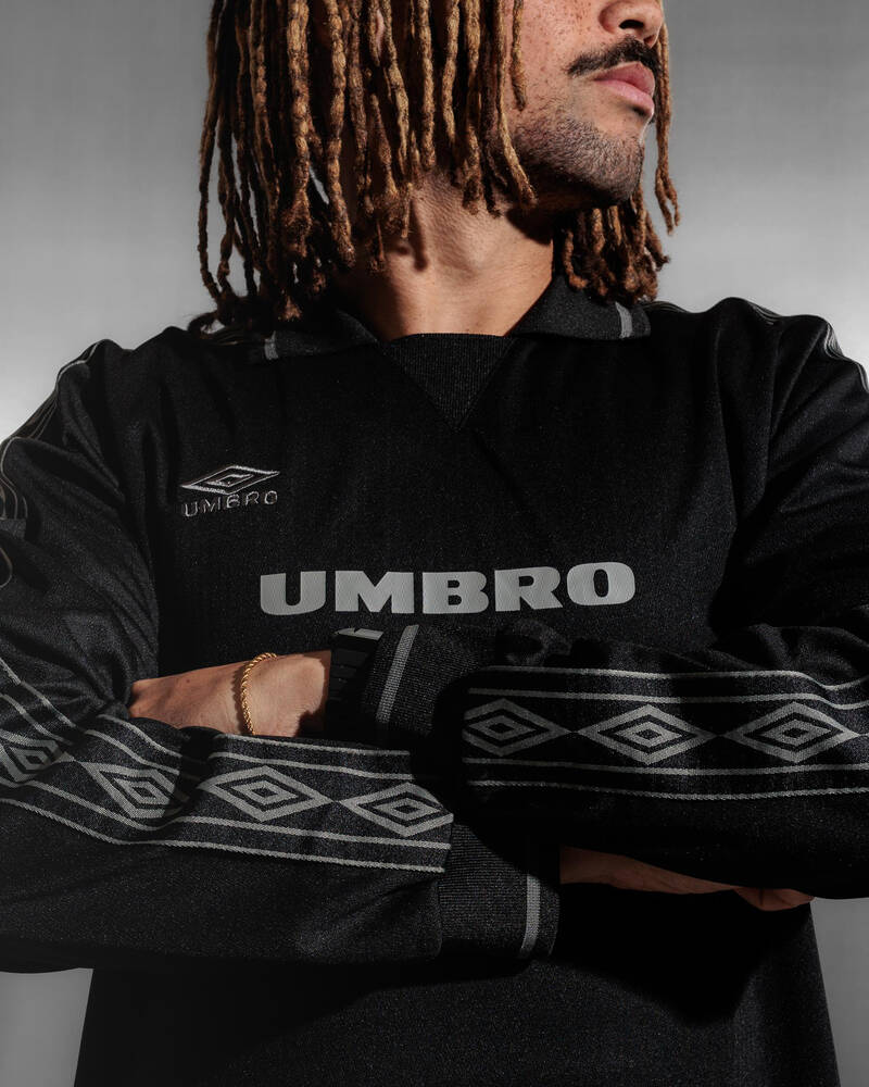 Umbro Taped Long Sleeve Jersey for Mens