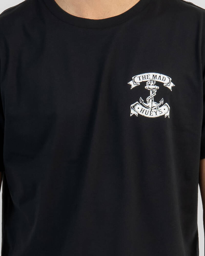 The Mad Hueys Ship Anchor T-Shirt for Mens