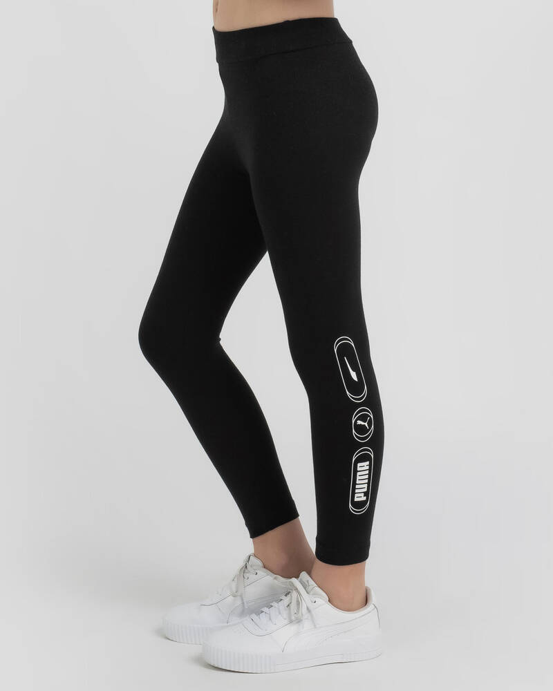 Puma Girls' Rebel Leggings for Womens