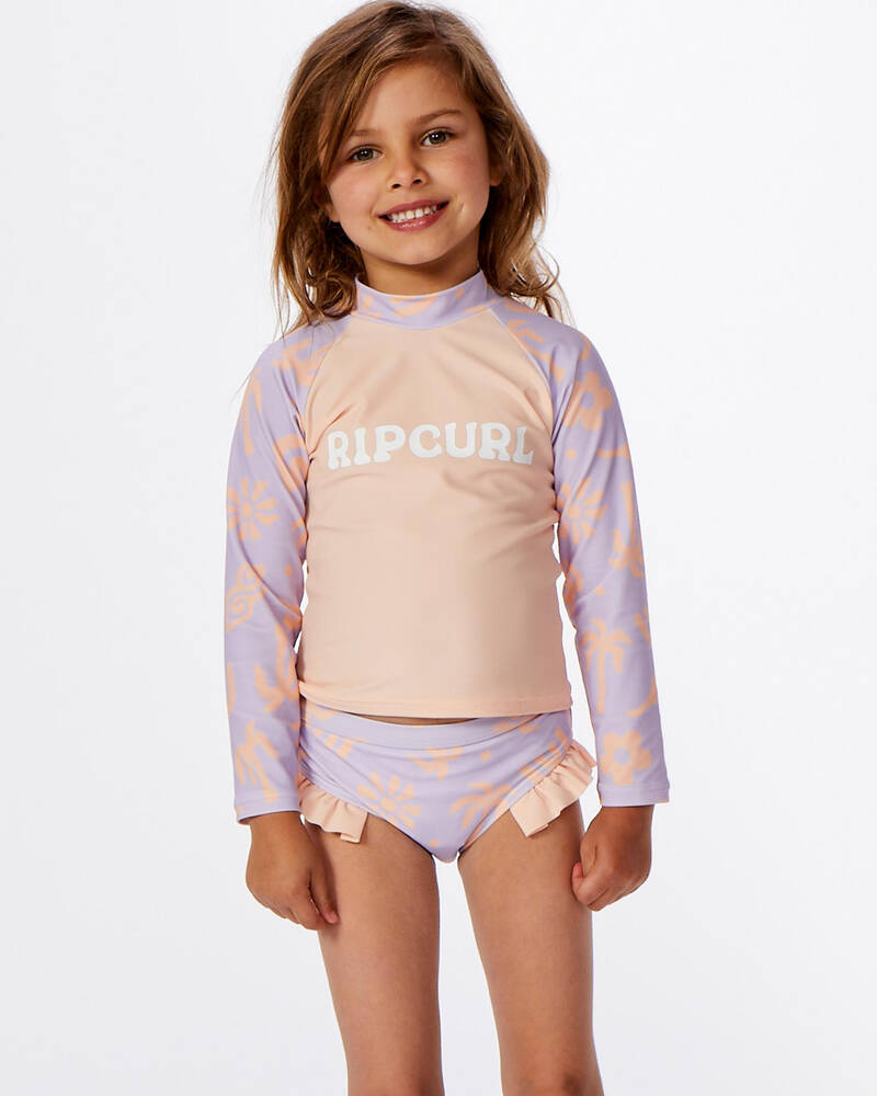 Rip Curl Toddlers' Low Tide Long Sleeve Rash Vest for Womens