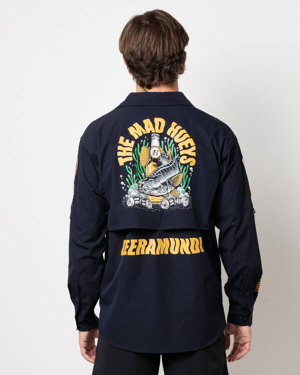 The Mad Hueys Beeramundi Fishing Shirt for Mens
