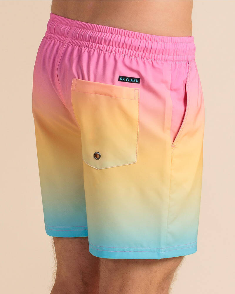 Skylark Raise Elastic Waist Shorts for Mens