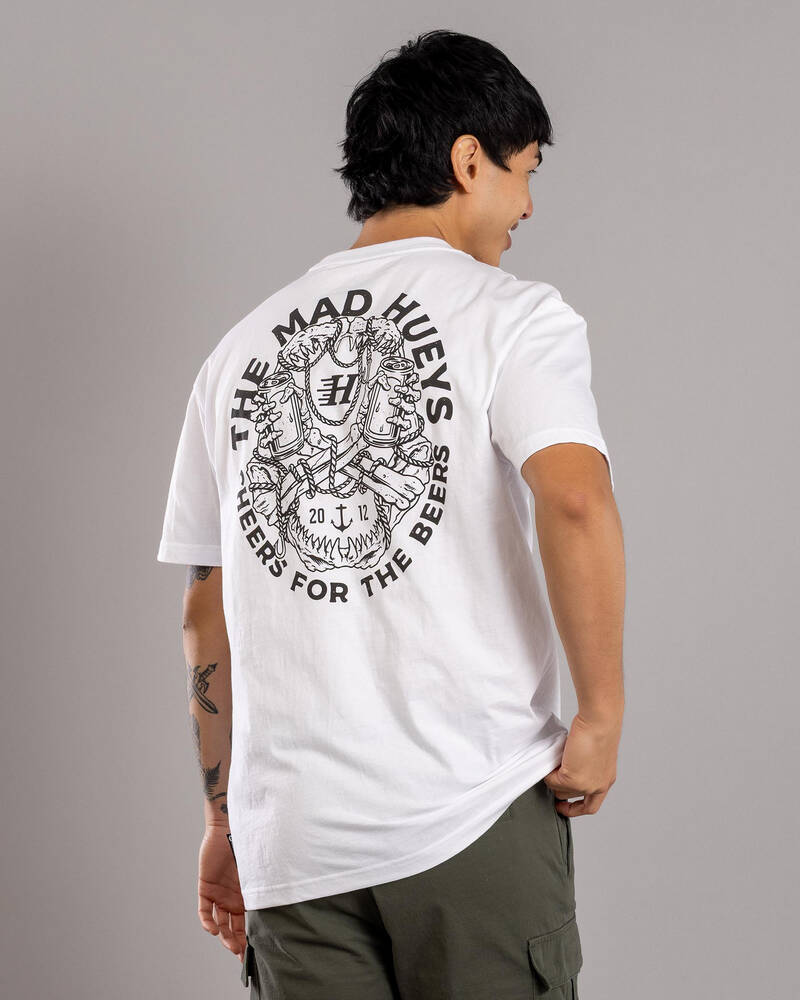 The Mad Hueys Cheers And Beers T-Shirt for Mens