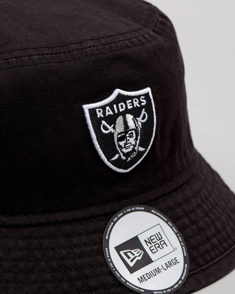 New Era Las Vegas Raiders Washed Bucket Hat for Mens