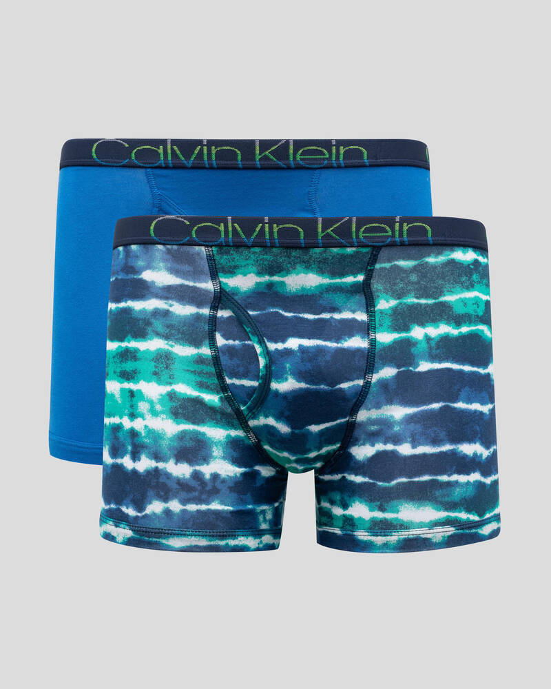 Calvin Klein Boys' Ombre Boxer Briefs 2 Pack for Mens
