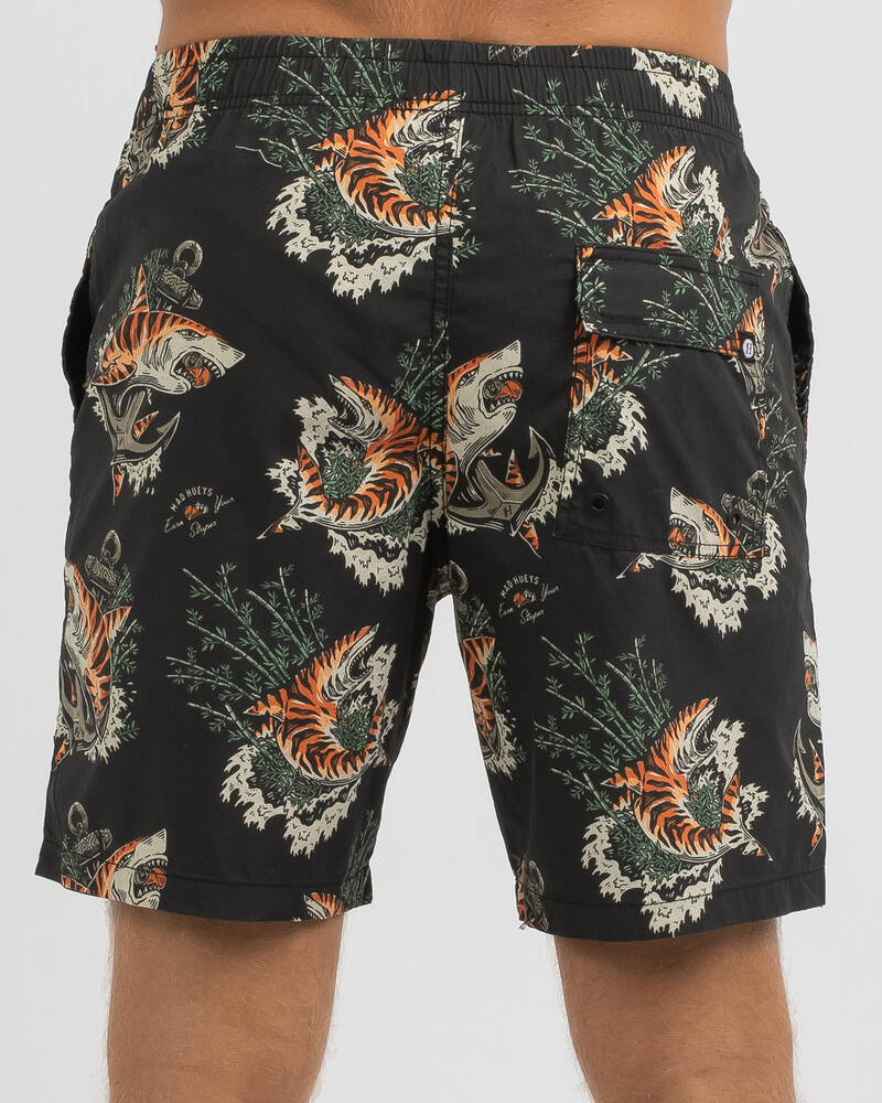 The Mad Hueys Earn Your Stripes Shorts for Mens