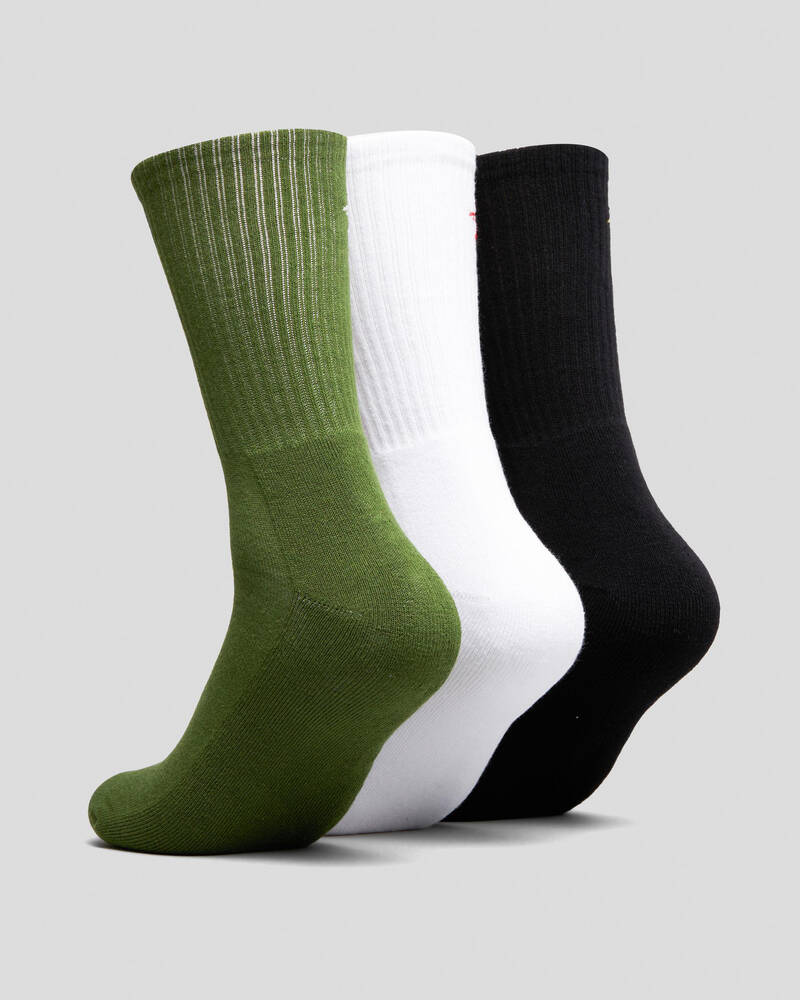 Stussy Roll The Dice Crew Socks 3 Pack for Mens