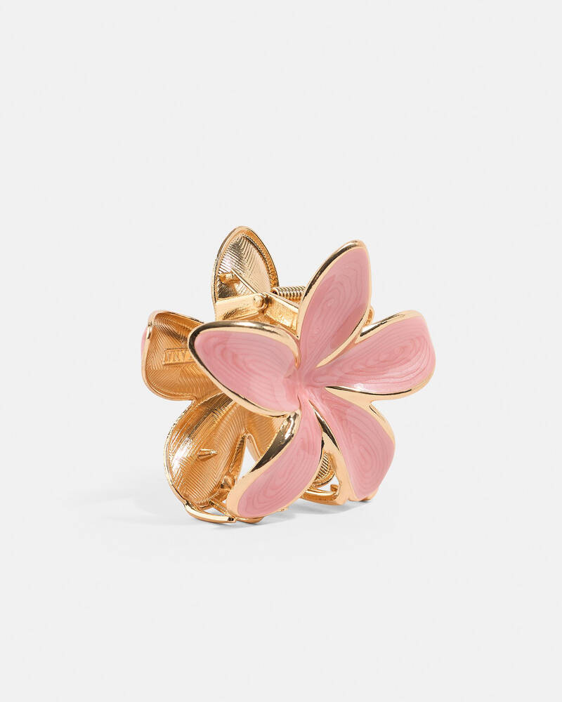 Frangipani Pearl Hair Claw Clip, 04, hi-res