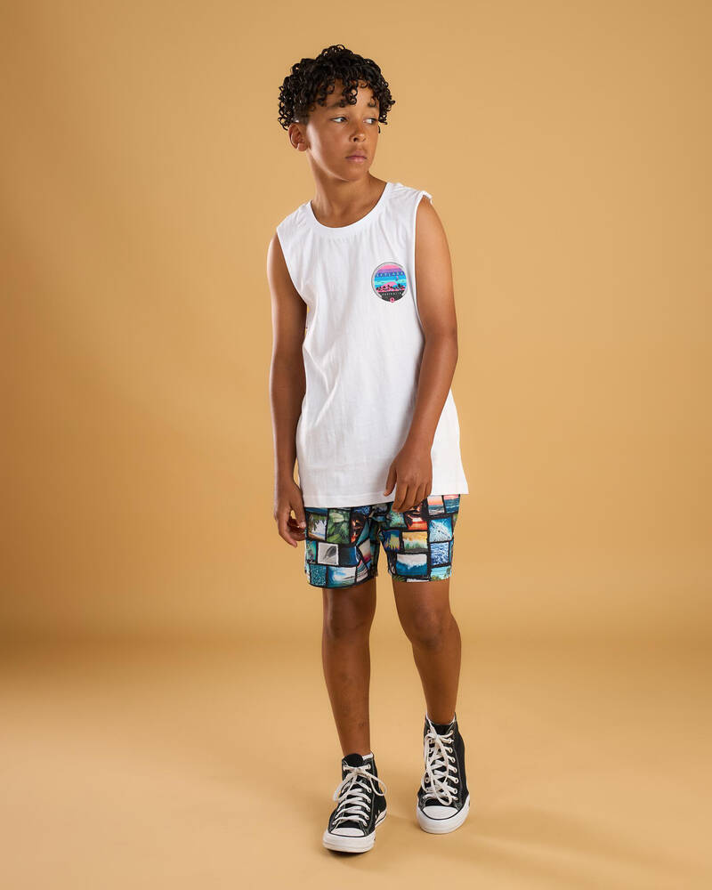 Skylark Boys' Stream Muscle Tank for Mens