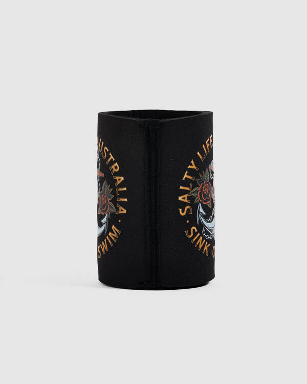 Salty Life Sink or Swim Stubby Cooler for Mens