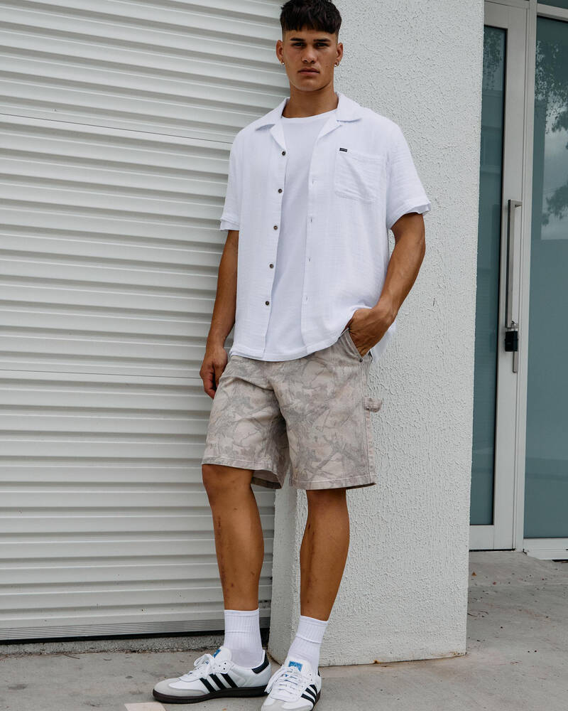 Lucid Oak Walk Shorts for Mens