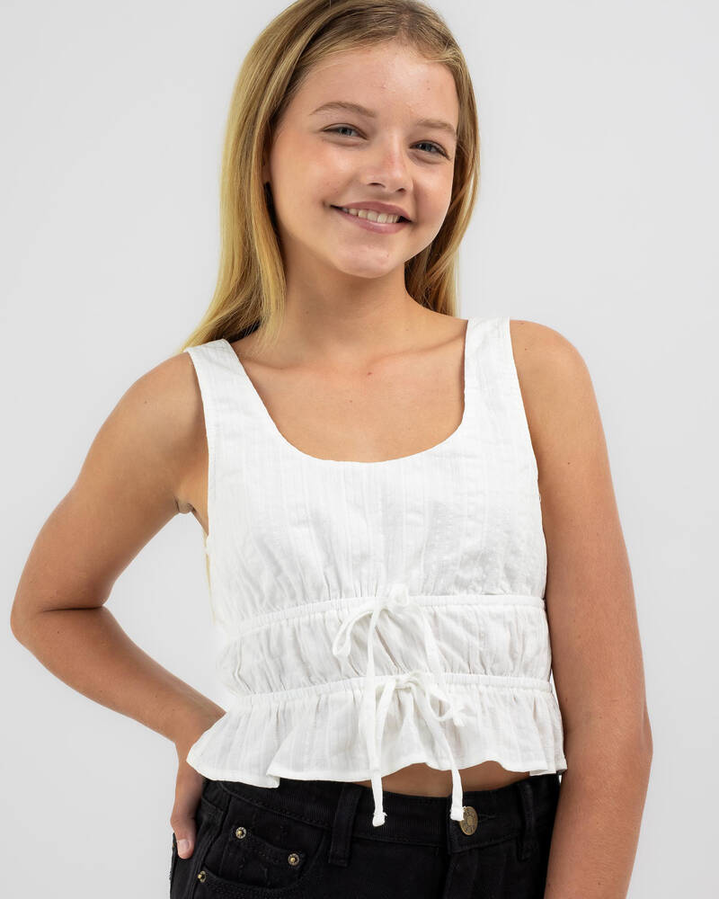 Mooloola Girls' Stevie Tie Up Cami Top for Womens