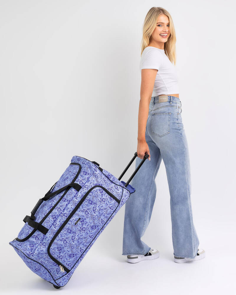 Mooloola Frankie Large Wheeled Travel Bag for Womens