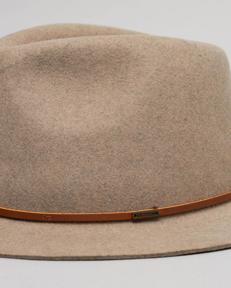 Brixton Wesley Felt Hat for Mens
