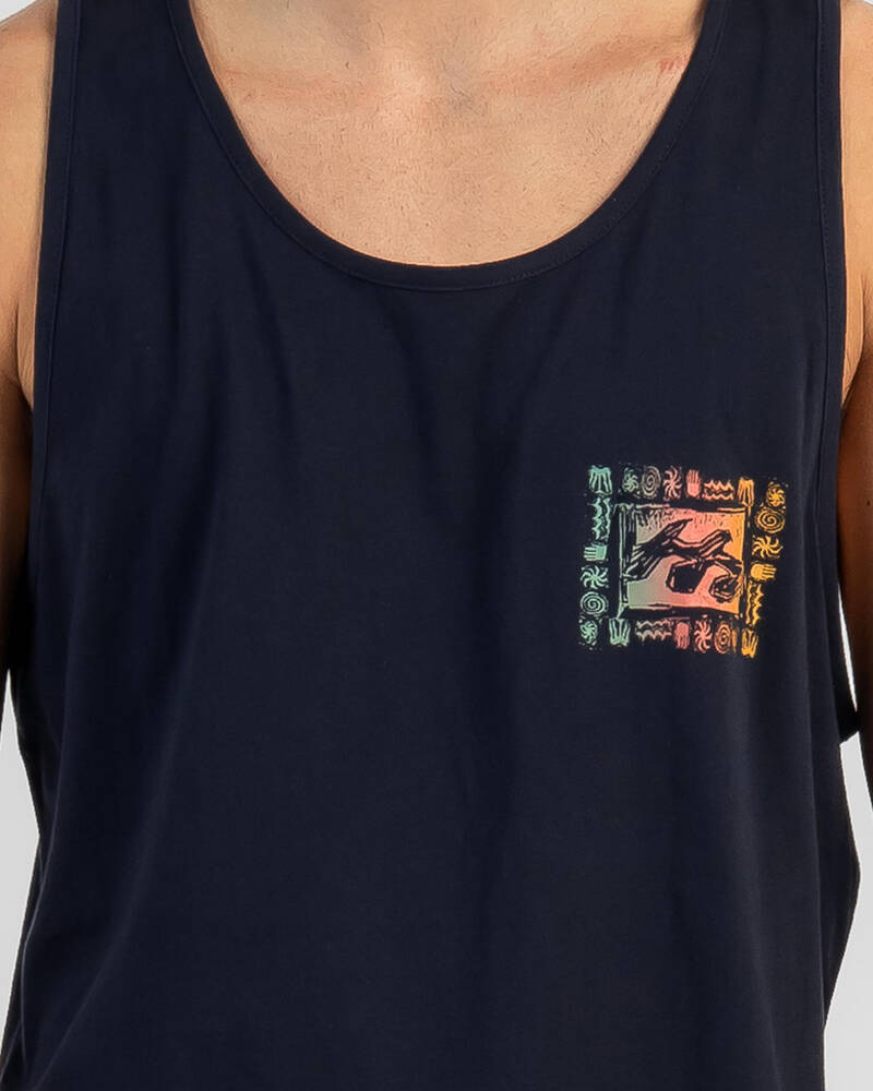 Billabong Crayon Wave Singlet for Mens