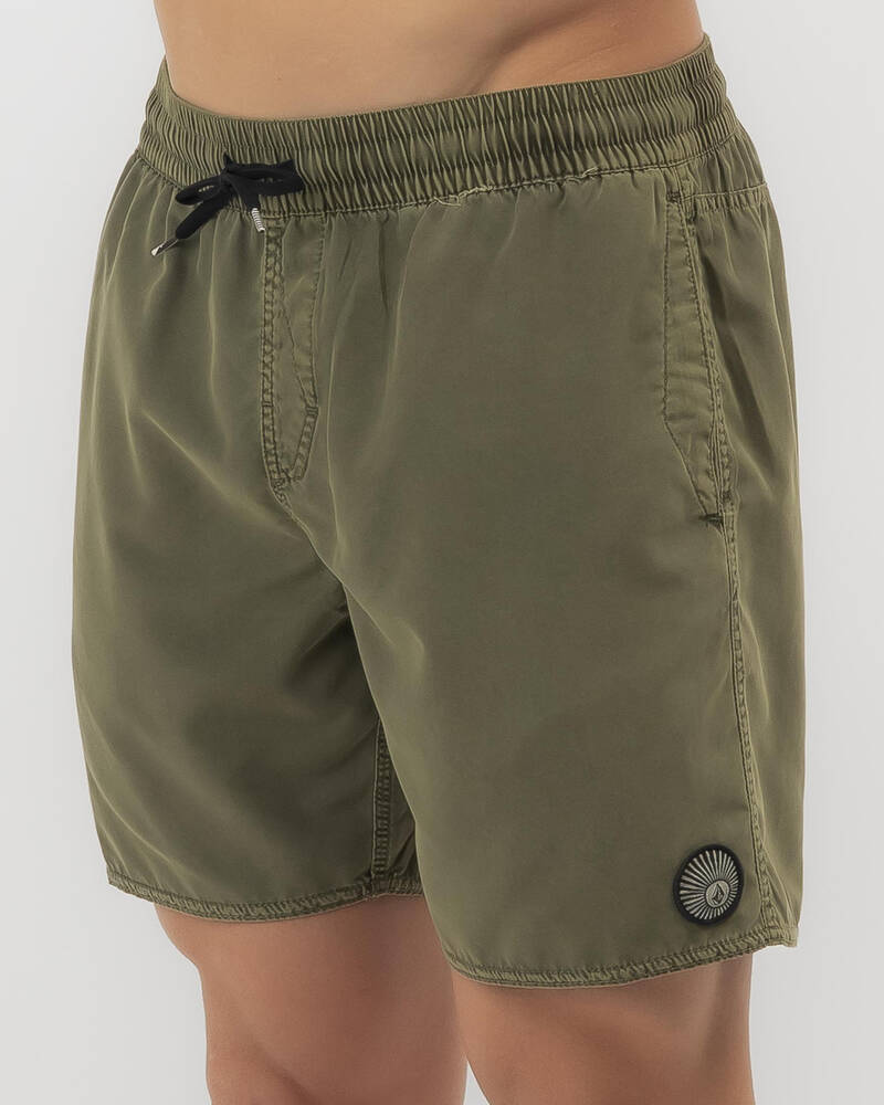 Volcom Center Trunk 17" Board Shorts for Mens