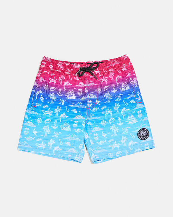 Toddlers' Overlay Elastic Waist Shorts