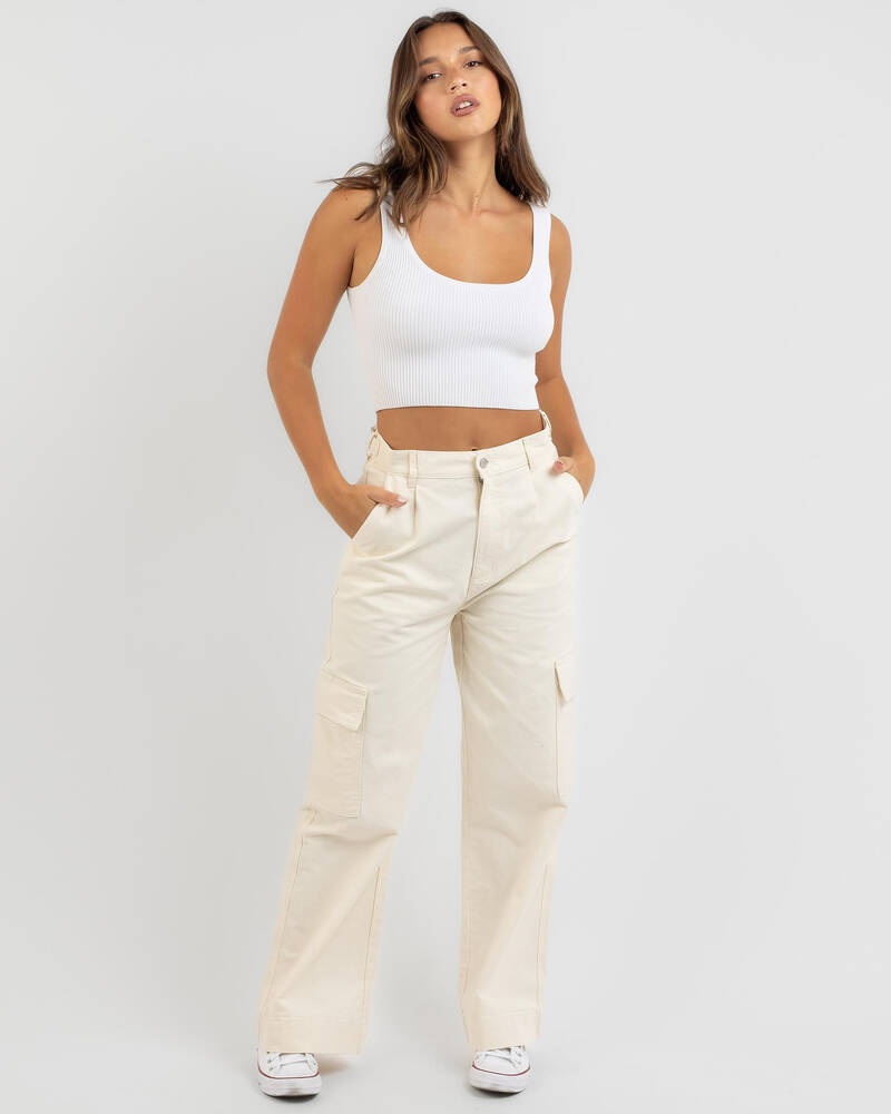 RVCA Twill Cargo Pant for Womens