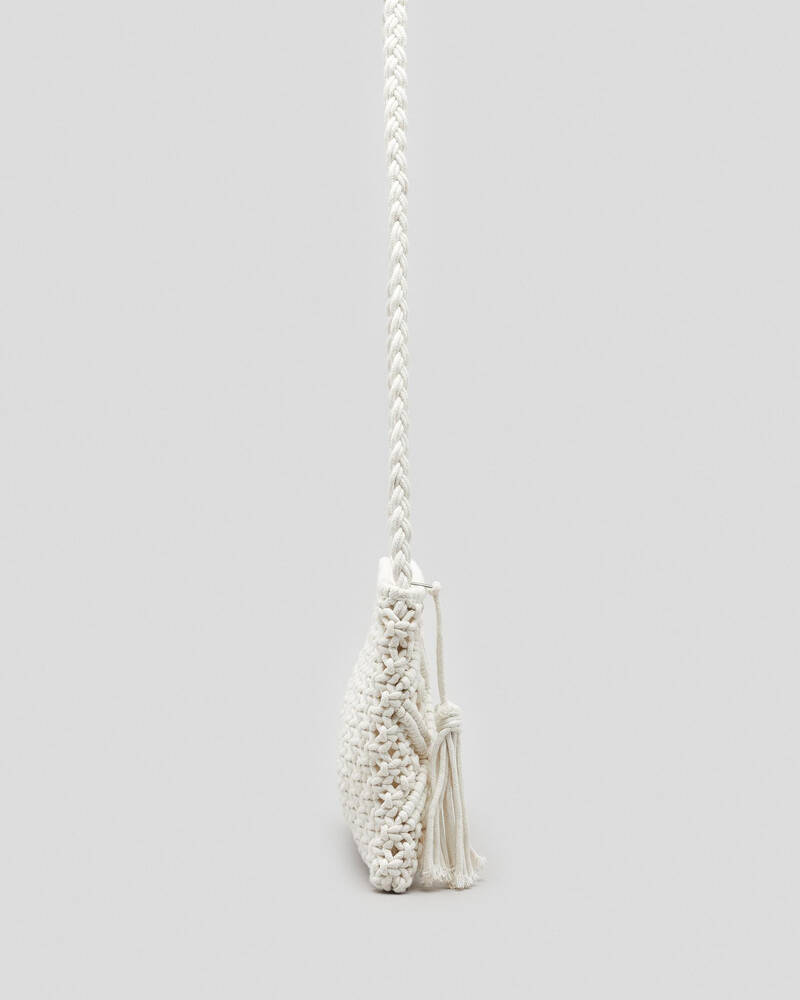Mooloola Freya Macrame Crossbody Bag for Womens