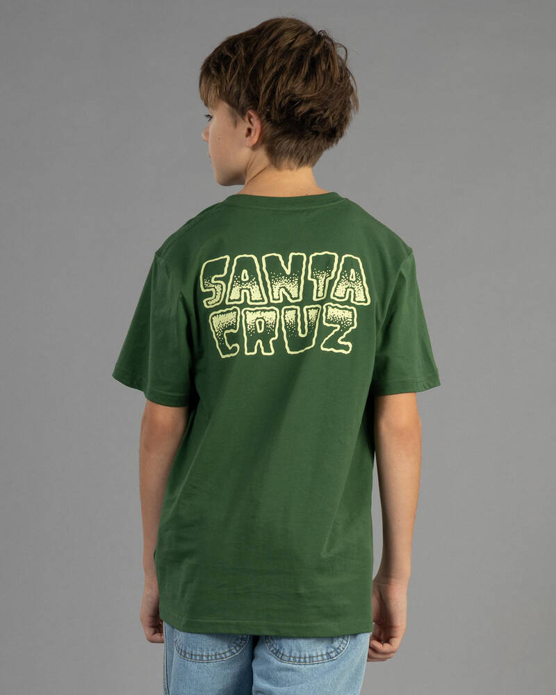 Santa Cruz Boys' Multi Cruz Stack Centre T-Shirt for Mens