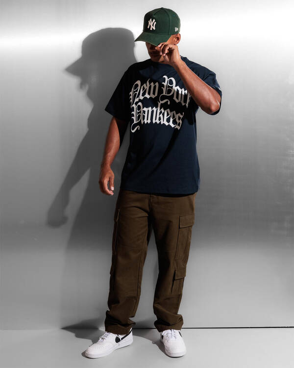New Era New York Yankees Varsity Press T-Shirt for Mens
