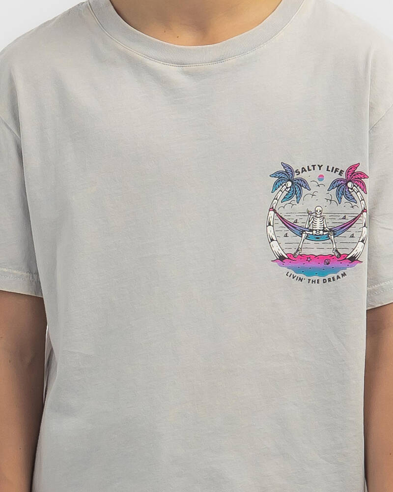 Salty Life Boys' Castaway T-Shirt for Mens