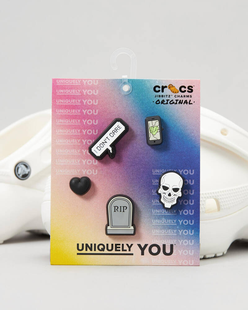 Crocs Ghosting Jibbitz 5 Pack for Unisex