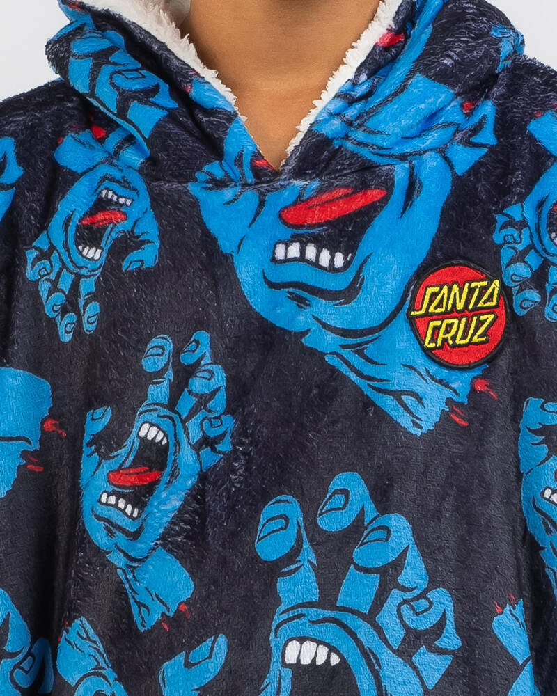 Santa Cruz Boys' Hands All Over Blanket Hoodie for Mens