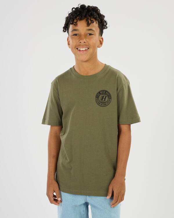 The Mad Hueys Boys' Checker Hueys T-Shirt for Mens