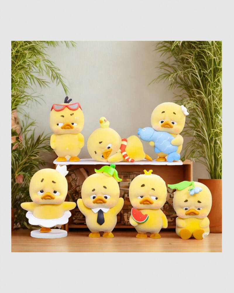 Upset Duck Stop The Spiral Duck Blind Box for Unisex