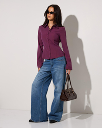 Ava And Ever Harriet Pinstripe Shirt for Womens image number null