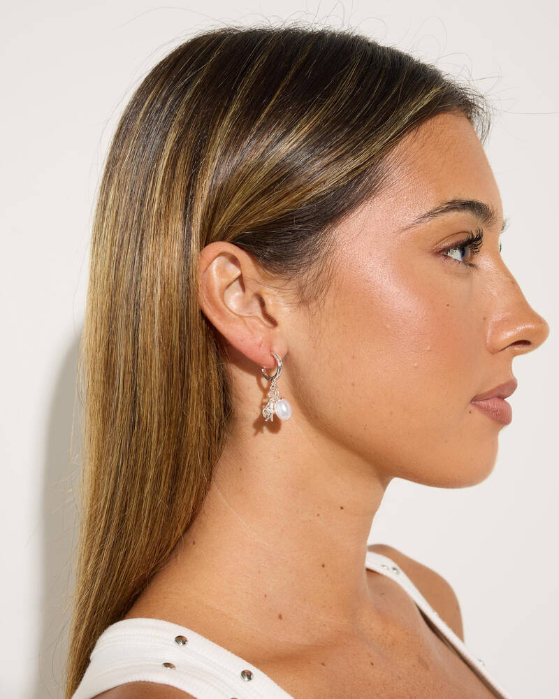 Karyn In LA Lilah Hibiscus Earring Pack for Womens