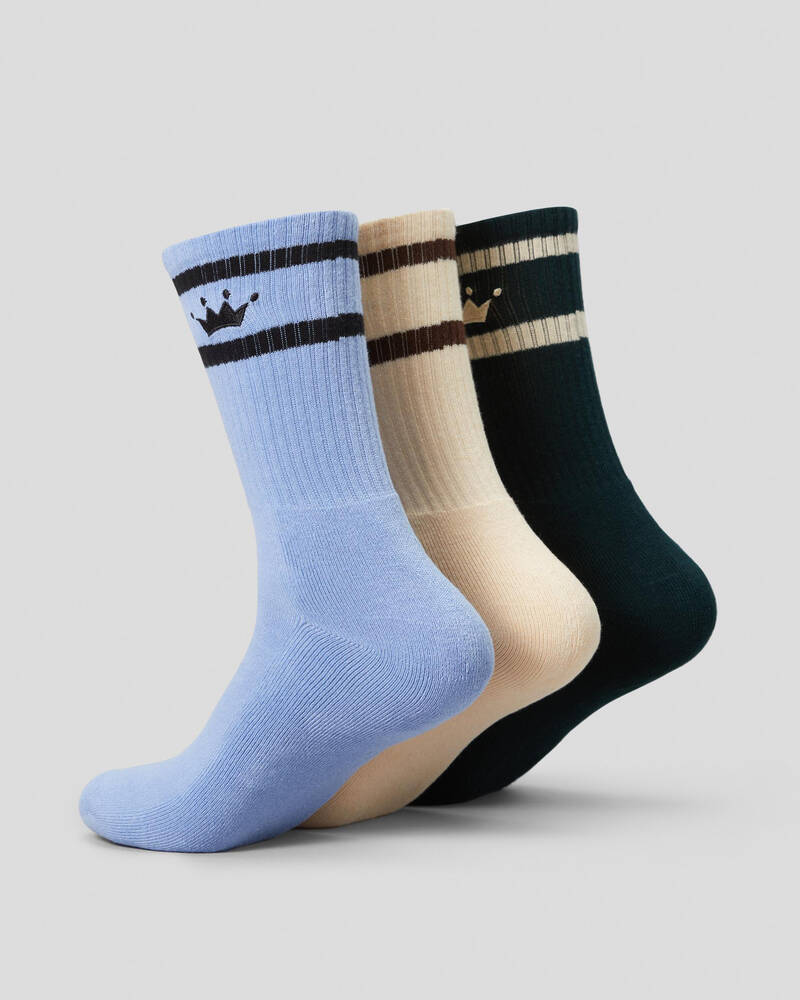 Stussy Mens' Crown Stripe Socks for Mens