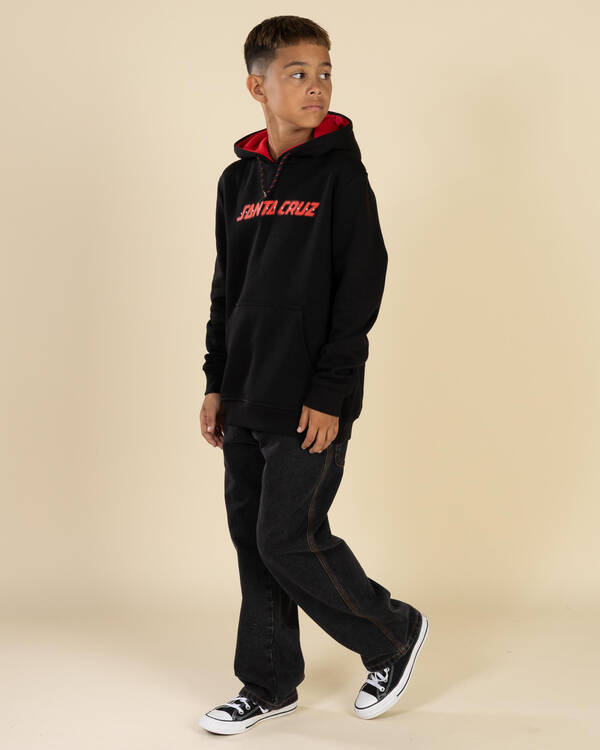 Santa Cruz Boys' Spray Strip Front Hoodie for Mens