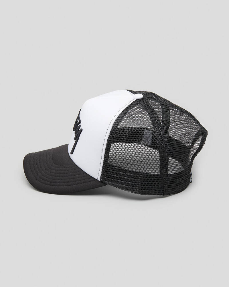 Stussy Stock Trucker Cap for Womens