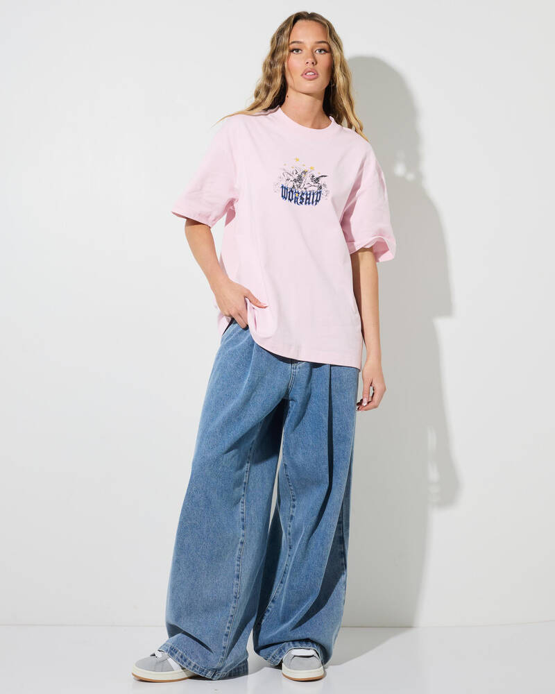 Worship Supplies Fascination Oversized Fit T-Shirt for Womens