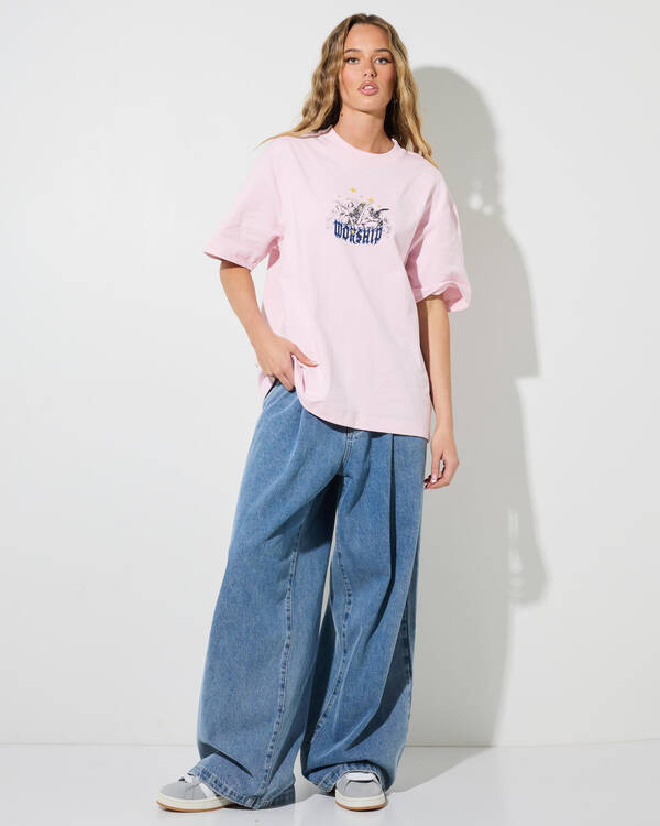 Worship Supplies Fascination Oversized Fit T-Shirt for Womens
