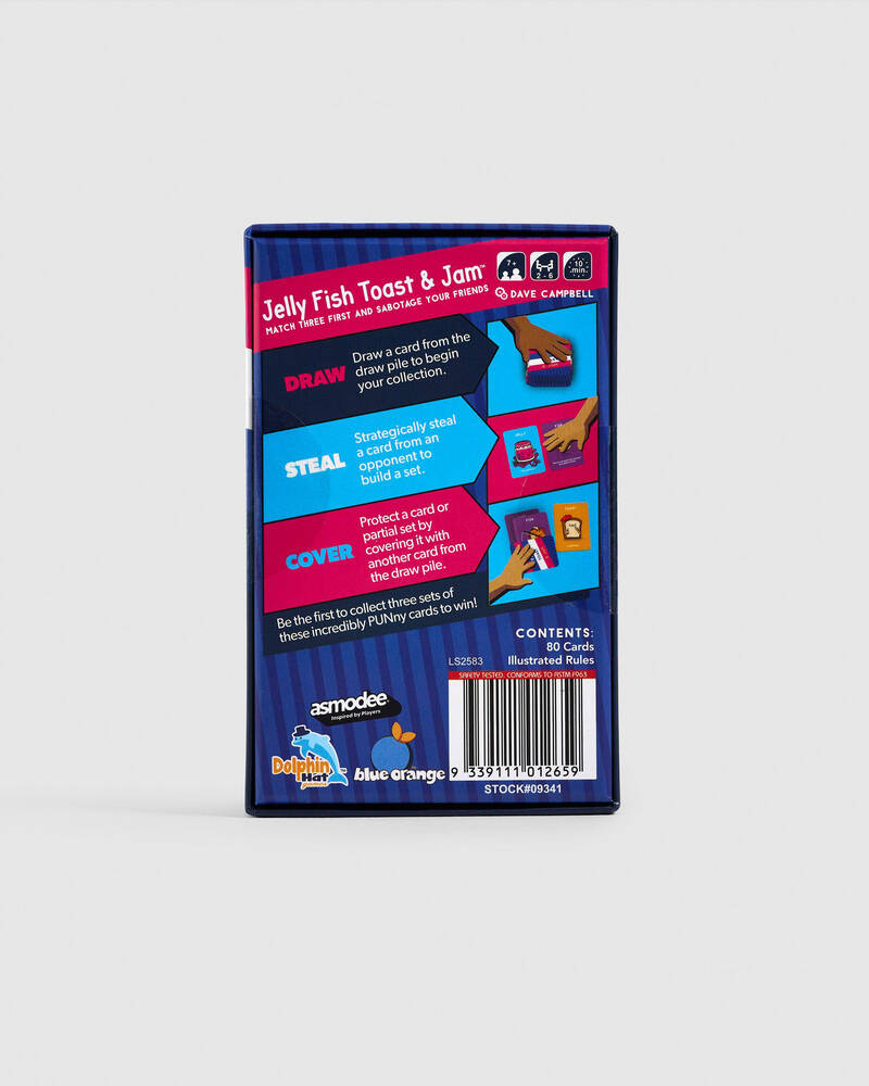 Get It Now Jelly Fish Toast & Jam Card Game for Unisex
