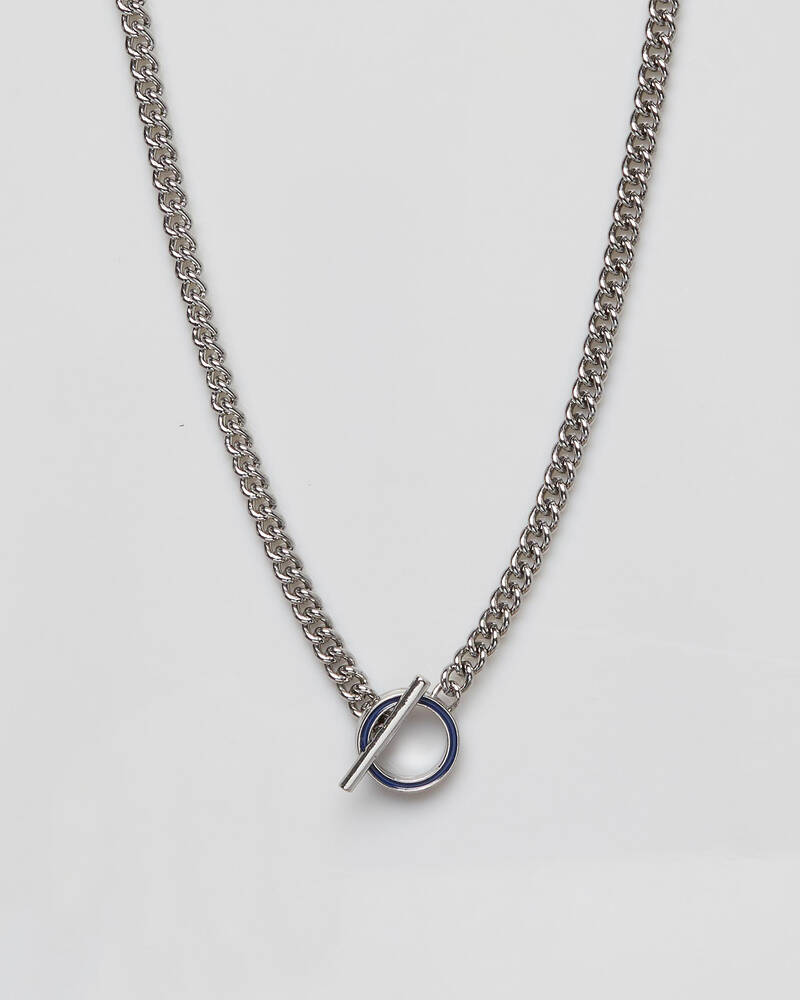 Icon Brand Honour T Bar Necklace for Mens