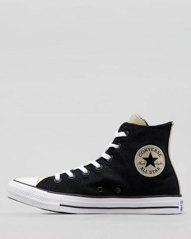 Converse Womens Chuck Taylor All Star Metal Hi-Top Shoes for Womens
