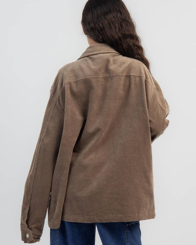 Ava And Ever Girls' Mila Cord Shacket for Womens