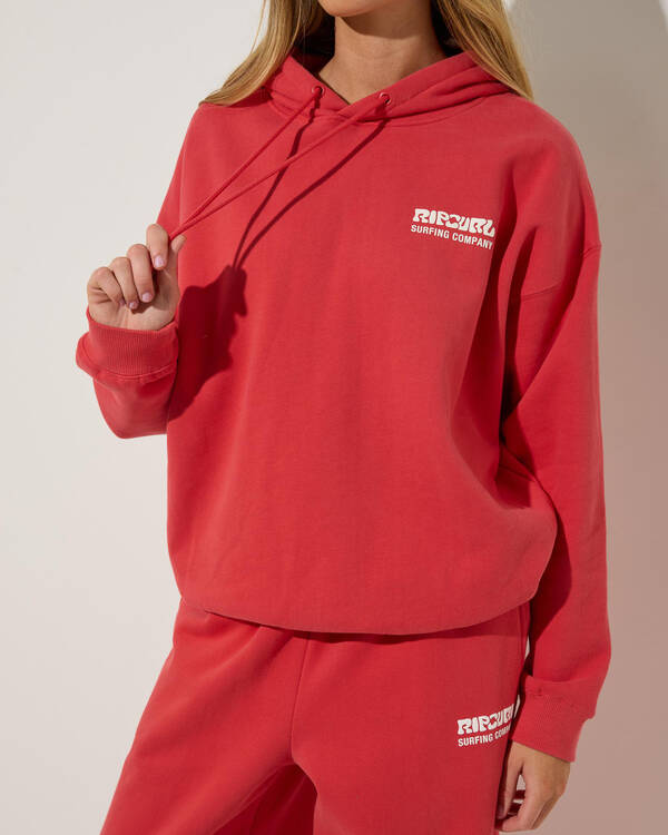 Rip Curl Surf Puff Heritage Hoodie for Womens