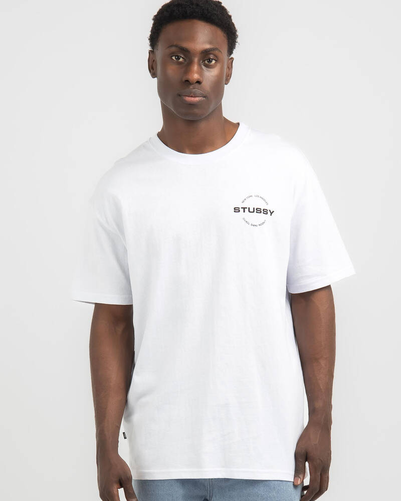 Stussy City Circle T-Shirt for Mens