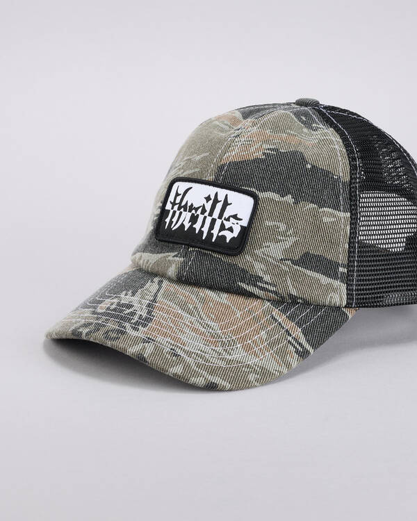 Thrills Camo Trucker Cap for Mens